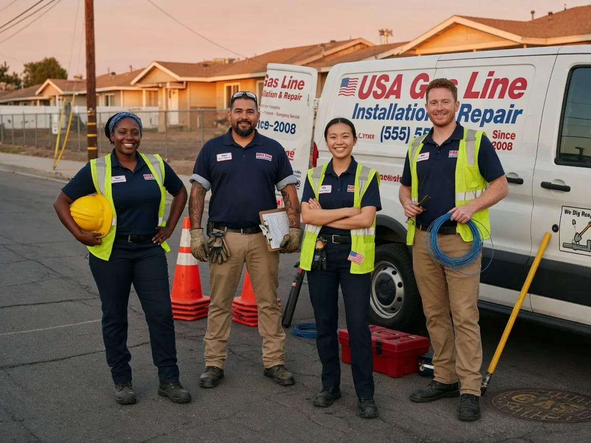 Gas Line Installation company in Lincoln, TX